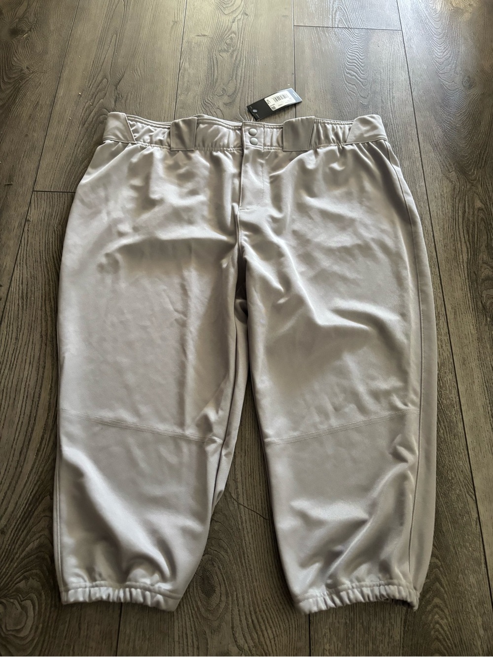 Adidas Men's Athletic Grey Baseball Pants